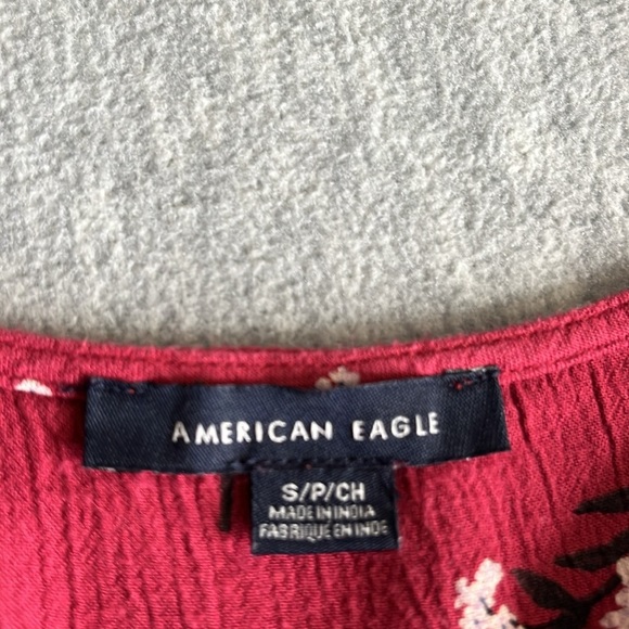 Floral Red Dress - Picture 6 of 9